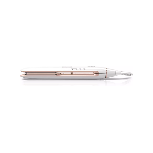 Philips MoistureProtect Straightener - Pearl White & Rose Gold (Photo: 3)